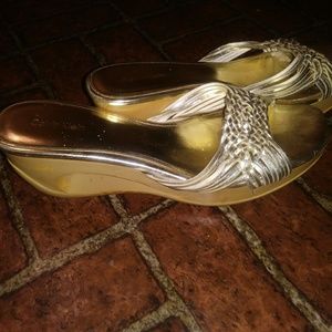 Calvin Klein Wooden clogs